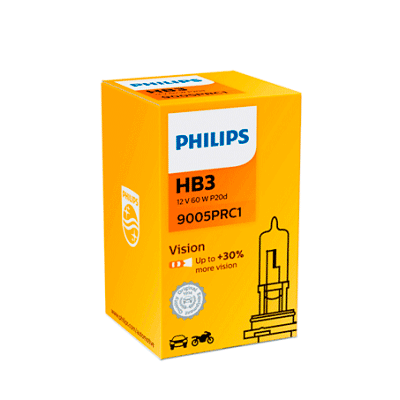 Галогеновая лампа Philips HB3 9005PRC1 Vision +30%